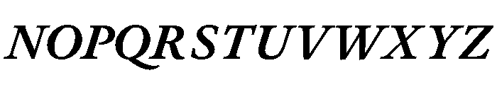 JTJavel BoldItalic Font UPPERCASE