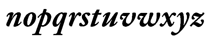JTJavel BoldItalic Font LOWERCASE