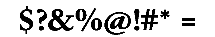 JTJavel ExtraBold Font OTHER CHARS