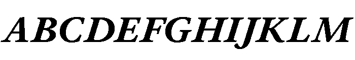 JTJavel ExtraBoldItalic Font UPPERCASE