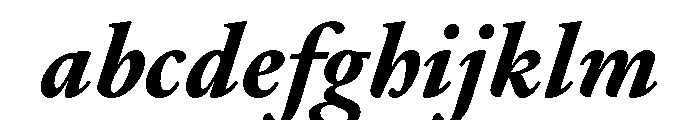 JTJavel ExtraBoldItalic FONT