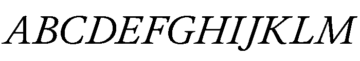 JTJavel RegularItalic Font UPPERCASE