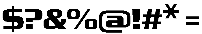 JTMultona Bold Font OTHER CHARS
