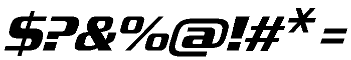 JTMultona BoldItalic Font OTHER CHARS