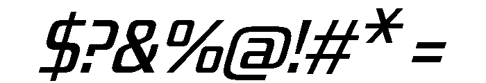 JTMultona Italic Font OTHER CHARS