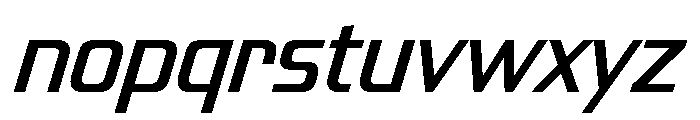 JTMultona Italic Font LOWERCASE