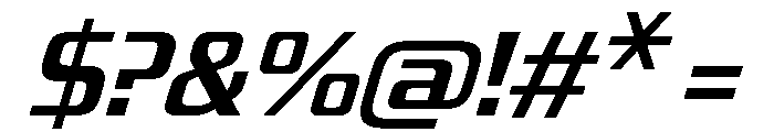 JTMultona MediumItalic Font OTHER CHARS