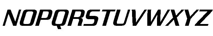 JTMultona MediumItalic Font UPPERCASE