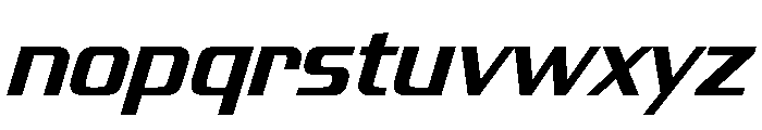 JTMultona MediumItalic Font LOWERCASE