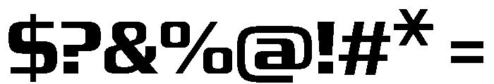 JTMultona SemiBold Font OTHER CHARS