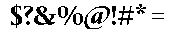 JTPeletonHeadline Bold Font OTHER CHARS