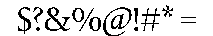 JTPeletonHeadline Regular Font OTHER CHARS