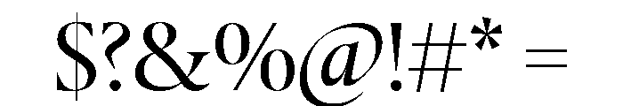 JTPeletonPoster Regular Font OTHER CHARS
