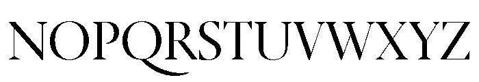 JTPeletonPoster Regular Font UPPERCASE