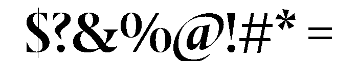 JTPeletonPoster SemiBold Font OTHER CHARS