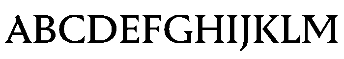 JTPeletonText Medium Font UPPERCASE