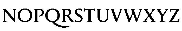 JTPeletonText Medium Font UPPERCASE