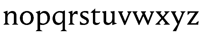 JTPeletonText Regular Font LOWERCASE