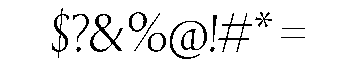 JTPercy Italic Font OTHER CHARS