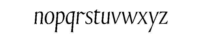 JTPercy Italic Font LOWERCASE