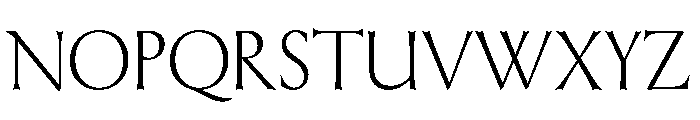 JTPercy Regular Font UPPERCASE