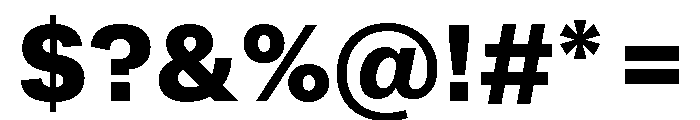 JTPicolo Bold Font OTHER CHARS