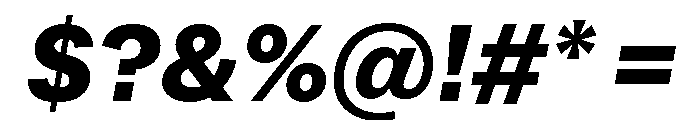 JTPicolo BoldItalic Font OTHER CHARS