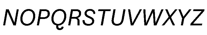 JTPicolo Italic Font UPPERCASE