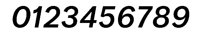 JTPicolo MediumItalic Font OTHER CHARS