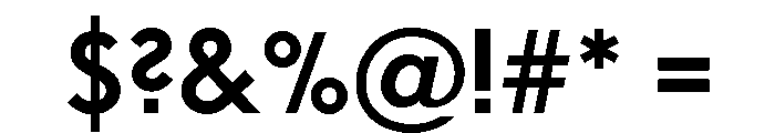 JT Energy Bold Font OTHER CHARS
