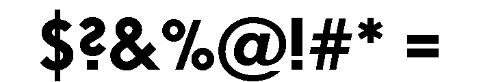 JT Energy Heavy Font OTHER CHARS