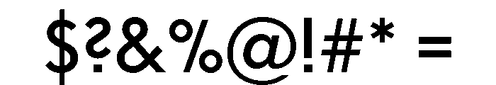 JT Energy Medium Font OTHER CHARS