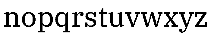 Jubilat Variable Medium Font LOWERCASE