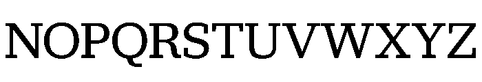 Jubilat Variable Regular Font UPPERCASE