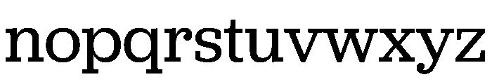 Jubilat Variable Regular Font LOWERCASE