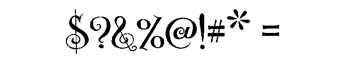 Juma Heavy Font OTHER CHARS