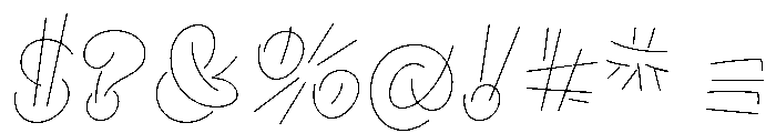 Juma Light Font OTHER CHARS