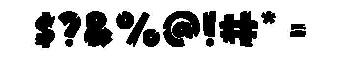 JUNGLE KIDS Font OTHER CHARS