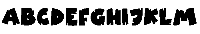 JUNGLE KIDS Font UPPERCASE