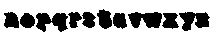 Judge Color Font Yellow Pink Font LOWERCASE