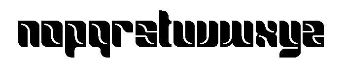 Juegas Font LOWERCASE