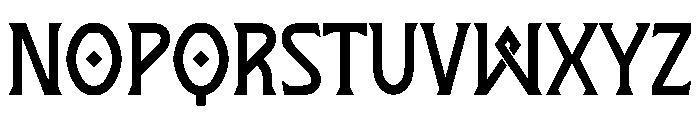 Juggernaut Bold Font UPPERCASE