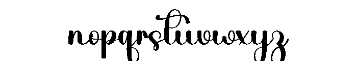 Juice Banana Font LOWERCASE