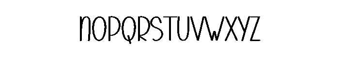 Juice Pumpkin Font LOWERCASE