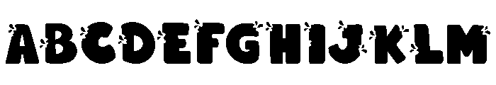 Juicy Bite Font UPPERCASE