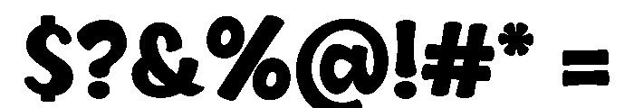 Juicy Milk Font OTHER CHARS