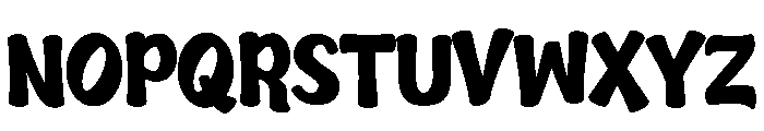 Juicy Milk Font UPPERCASE