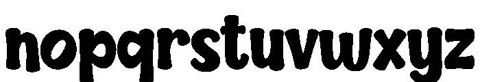 Juicy Milk Font LOWERCASE