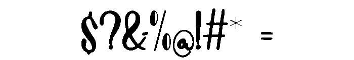 Jujube Font OTHER CHARS