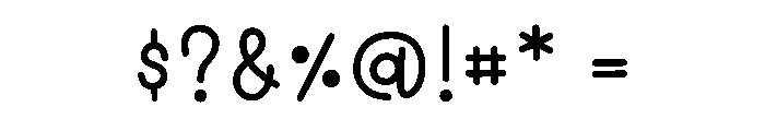 Juke Font OTHER CHARS
